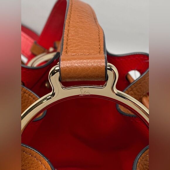 Christian Louboutin By My Side embellished textured-leather bucket bag - Picture 9 of 16